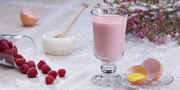 Малиновый гоголь-моголь Малиновый гоголь-моголь