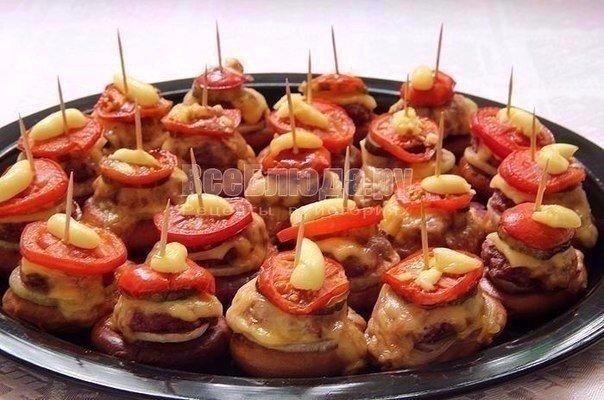 Бублики с фаршем Бублики с фаршем