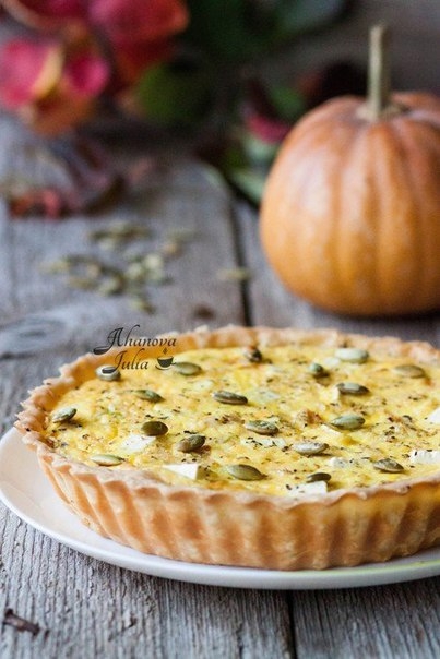 Куриный пирог с тыквой Куриный пирог с тыквой