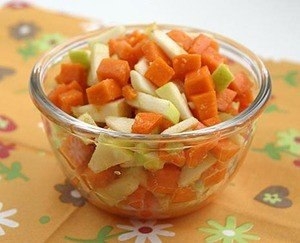 Салат из тыквы с яблоками Салат из тыквы с яблоками