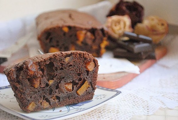 Шоколадный кекс с тыквой Шоколадный кекс с тыквой