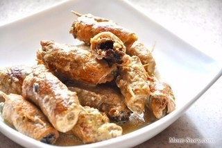 Крученики с черносливом. Крученики с черносливом.