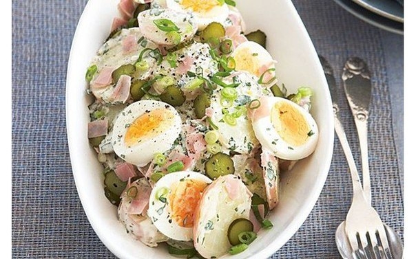 Зимний картофельный салат Зимний картофельный салат