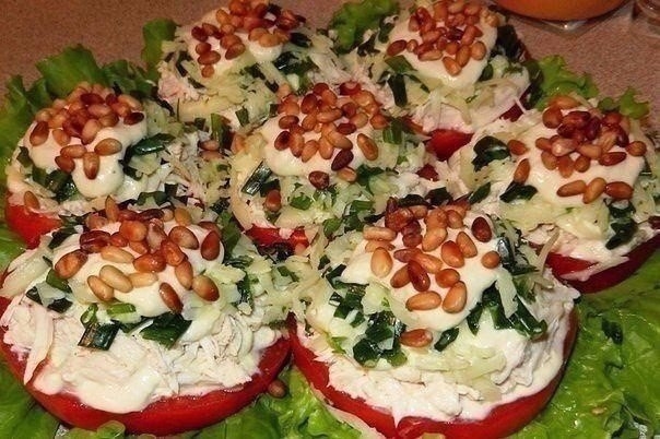 ТОП-7 САЛАТОВ С КУРИНОЙ ГРУДКОЙ