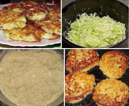 ВКУСНЕЙШИЕ КАПУСТНЫЕ ОЛАДЬИ НА КЕФИРЕ!!!