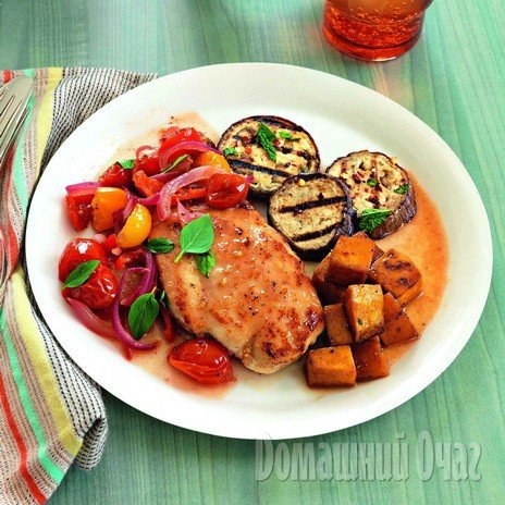 Куриная грудка по-болгарски со сладким перцем Куриная грудка по-болгарски со сладким перцем