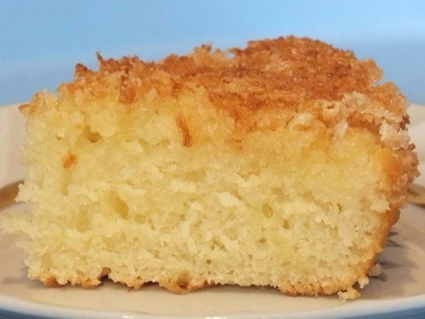 Кокосовый кухен в мультиварке Кокосовый кухен в мультиварке