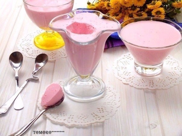 Мусс из киселя Мусс из киселя