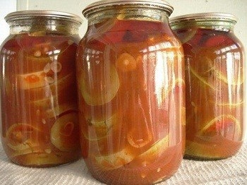 Соус-закуска из кабачков со сливами