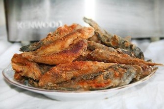Жареные бычки