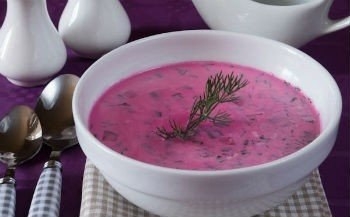 Свекольник из маринованной свеклы Свекольник из маринованной свеклы