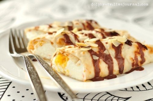 Топ-5 самых вкусных начинок для сладких блинчиков Топ-5 самых вкусных начинок для сладких блинчиков