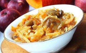 Солянка из капусты с грибами на зиму Солянка из капусты с грибами на зиму