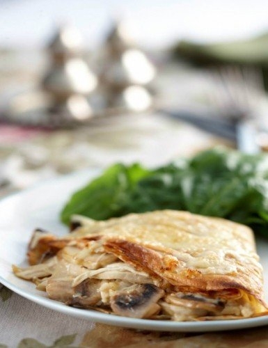 Блины с курицей и грибами Блины с курицей и грибами