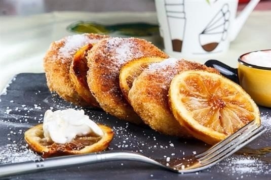 Лимонные сырники Лимонные сырники