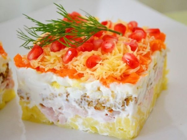 Салат "Зимний ". Салат "Зимний ".