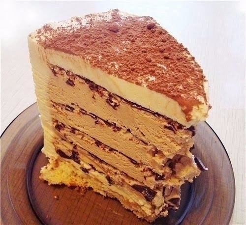 Торт &laquo;Кофе с шоколадом&raquo; (без духовки)