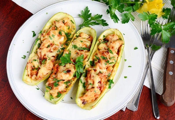 Вкусный рецептик: низкокалорийные кабачки с мясом Вкусный рецептик: низкокалорийные кабачки с мясом