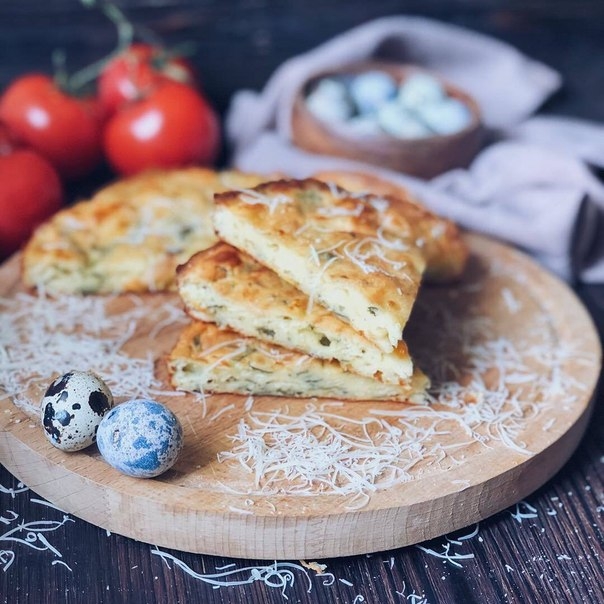 Сырная лепешка со шпинатом Сырная лепешка со шпинатом