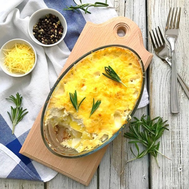 Классический картофельный гратен Классический картофельный гратен