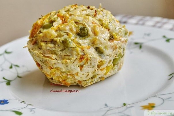 Сочные куриные маффины с зеленью - они просто таят во рту! Сочные куриные маффины с зеленью - они просто таят во рту!
