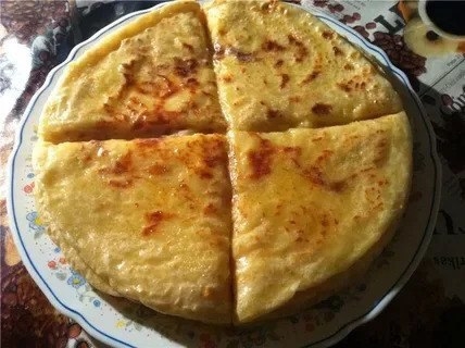 Заливной пирог с капустой и морковью Заливной пирог с капустой и морковью