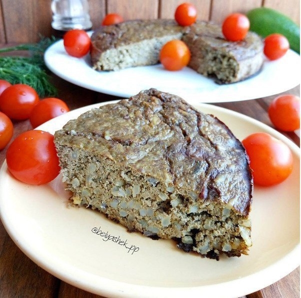 Печеночная запеканка с рисом, без муки! Печеночная запеканка с рисом, без муки!