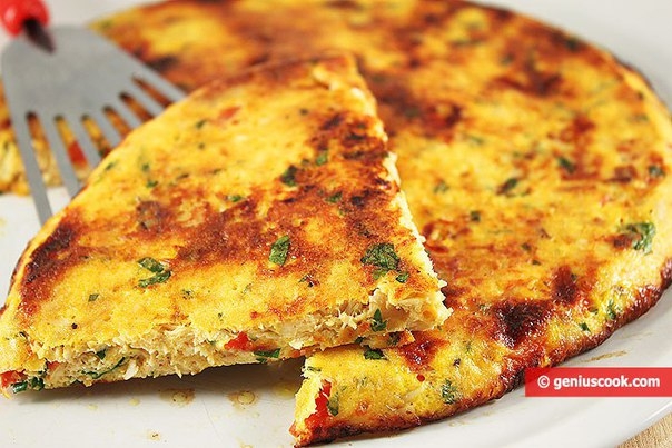 Фриттата с сыром и курицей: вкусно и просто! Фриттата с сыром и курицей: вкусно и просто!