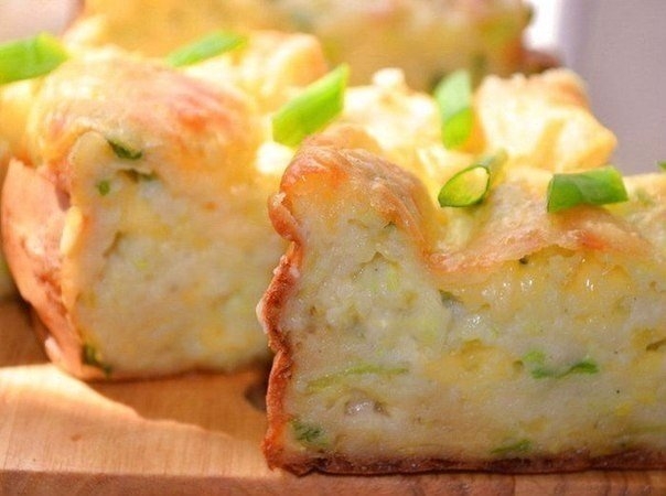 Кабачковая запеканка.