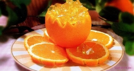 Рецепт апельсинового желе