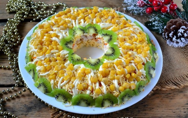 Куриный салат на Рождество! Куриный салат на Рождество!