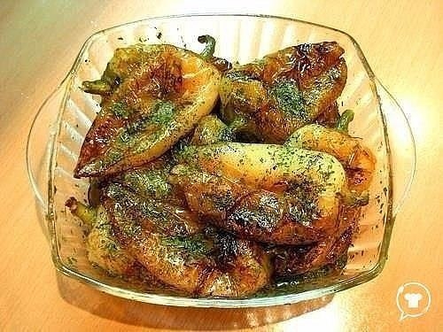 Минутный перец с чесноком. Просто и вкусно! Минутный перец с чесноком. Просто и вкусно!