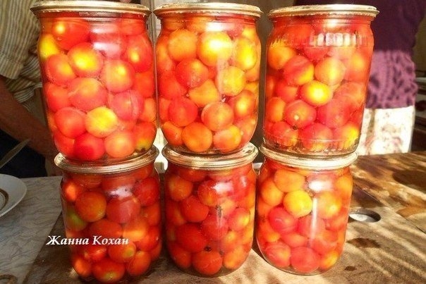 Маринованные помидоры черри. Маринованные помидоры черри.