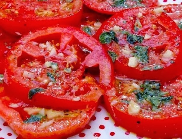 МАРИНОВАННЫЕ ПОМИДОРЫ ПО-ИТАЛЬЯНСКИ ЗА 30 МИНУТ! МАРИНОВАННЫЕ ПОМИДОРЫ ПО-ИТАЛЬЯНСКИ ЗА 30 МИНУТ!