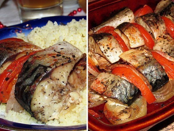 СКУМБРИЯ ЗАПЕЧЕННАЯ С ПОМИДОРАМИ И ЛУКОМ - ОЧЕНЬ ПРОСТОЕ БЛЮДО, НО ВКУСНОТА НЕВЕРОЯТНАЯ! СКУМБРИЯ ЗАПЕЧЕННАЯ С ПОМИДОРАМИ И ЛУКОМ - ОЧЕНЬ ПРОСТОЕ БЛЮДО, НО ВКУСНОТА НЕВЕРОЯТНАЯ!