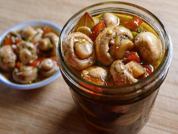 Маринованные шампиньоны за 3 часа