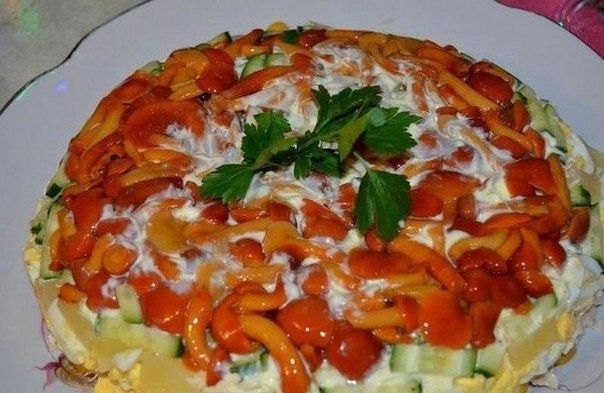 ВКУСНЫЙ САЛАТ "Фантазия"
