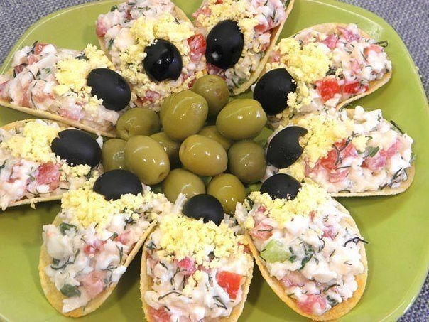 ТОП - 5 самых красивых и вкусных закусок