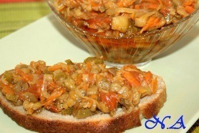 Баклажановая икра (кубанская) Баклажановая икра (кубанская)