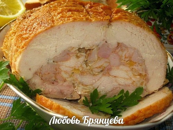 ВЕТЧИНА ИЗ КУРИЦЫ «ПРАЗДНИЧНАЯ» ВЕТЧИНА ИЗ КУРИЦЫ «ПРАЗДНИЧНАЯ»
