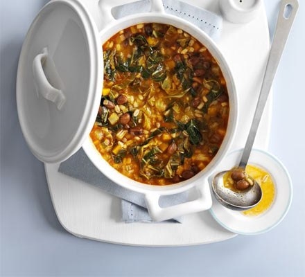 ФАСОЛЬ С ПЕРЛОВОЙ КРУПОЙ И ОВОЩАМИ ФАСОЛЬ С ПЕРЛОВОЙ КРУПОЙ И ОВОЩАМИ
