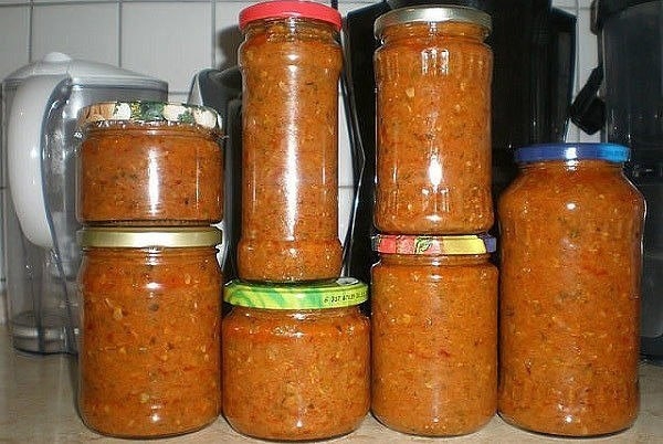 Икра баклажанная классическая Икра баклажанная классическая