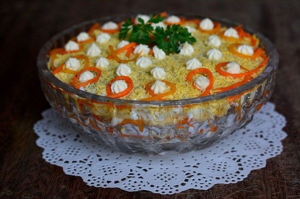 ВКУСНЫЙ СЛОЕНЫЙ САЛАТ "БУНИТО" ВКУСНЫЙ СЛОЕНЫЙ САЛАТ "БУНИТО"