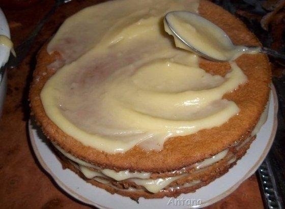 НЕЖНЫЙ МЕДОВИК С ЗАВАРНЫМ КРЕМОМ НЕЖНЫЙ МЕДОВИК С ЗАВАРНЫМ КРЕМОМ