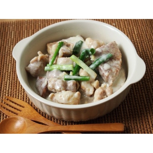 Рагу с таро и курицей Рагу с таро и курицей