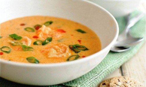 СУП ИЗ КРЕВЕТОК С КЛЕЦКАМИ СУП ИЗ КРЕВЕТОК С КЛЕЦКАМИ