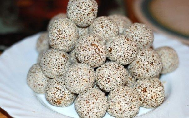 Рецепт: Полезные конфеты. Рецепт: Полезные конфеты.