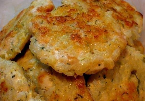 Рецепт: Рубленые котлеты с рисом и перцем Рецепт: Рубленые котлеты с рисом и перцем