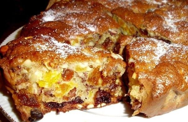 Рецепт: Кекс с сухофруктами Рецепт: Кекс с сухофруктами