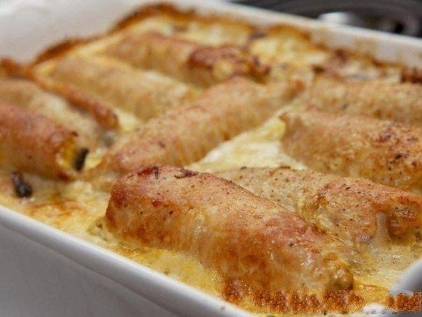 Рецепт: "Рулетики мясные" Рецепт: "Рулетики мясные"